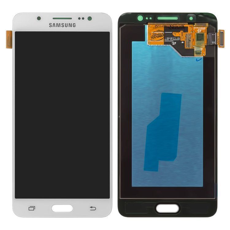 Дисплей для Samsung J510 Galaxy J5 (2016) J5108, J510F, J510FN белый (GH97-18792C, GH97-19466C) Оригинал 06372 фото