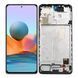 Дисплей для Xiaomi Redmi Note 10 Pro 4G M2101K6G, M2101K6R, Redmi Note 10 Pro Max M2101K6I з рамкою чорний IPS 28450 фото
