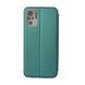 Чехол-книжка Premium Case под кожу Xiaomi Redmi Note 10, Note 10S зеленый 23615 фото 2