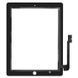 Сенсор (тачскрин) Apple iPad 3 A1403, A1416, A1430, iPad 4 A1458, A1459, A1460 черный копия высокого качества 20835 фото 2
