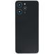 Задня кришка для Xiaomi Redmi 12 чорна, Midnight Black зі склом камери 31189 фото