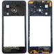 Рамка корпусу Tecno Spark Go 2024 BG6 чорна Gravity Black 32412 фото 1
