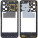 Рамка корпуса Samsung A166 Galaxy A16 5G черная, Blue Black 33665 фото 1