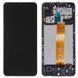 Дисплей для Samsung M127F Galaxy M12 з рамкою чорний 29191 фото