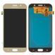 Дисплей для Samsung A720 Galaxy A7 (2017) золотой Gold Sand, OLED 15494 фото 1
