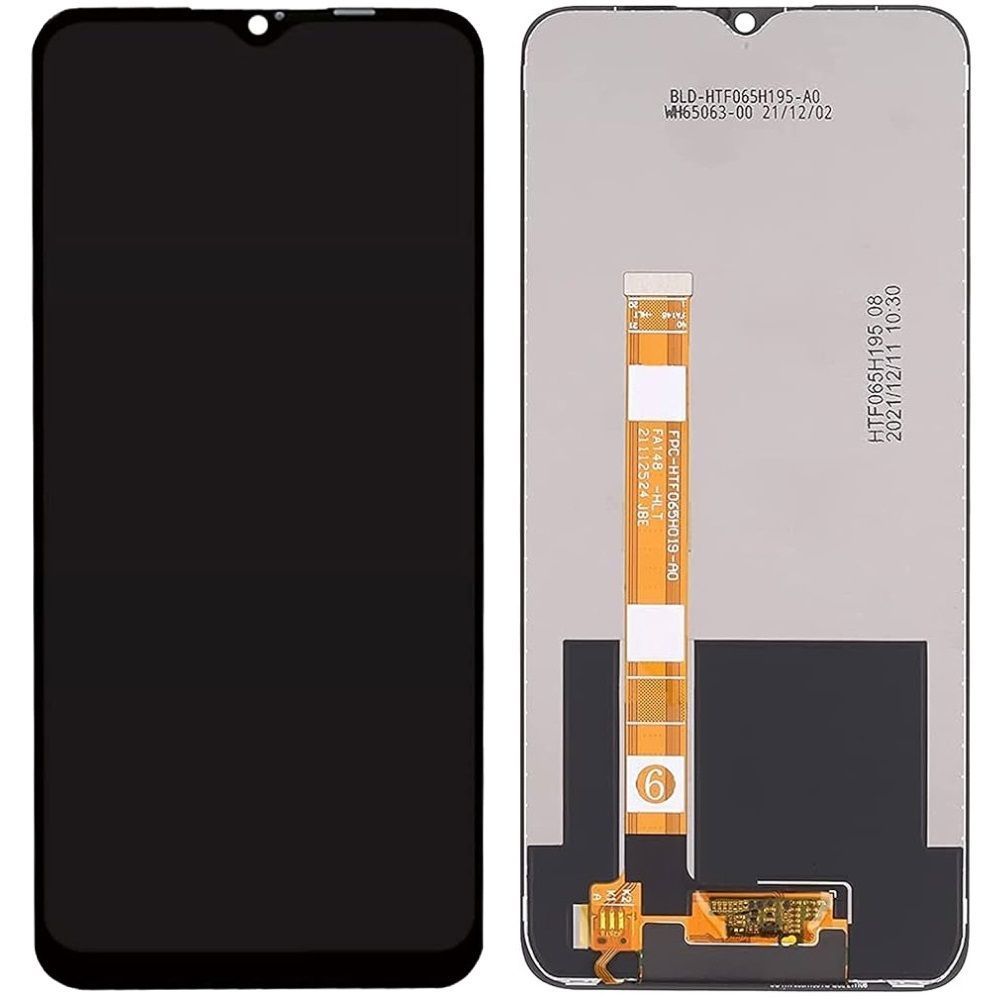 Дисплей для Oppo A5 2020, Oppo A9 2020, Oppo A11, Oppo A31, Realme C3, Realme 5, Realme 5i, Realme 6i черный FPC - HTF065H019 - A0 25649 фото