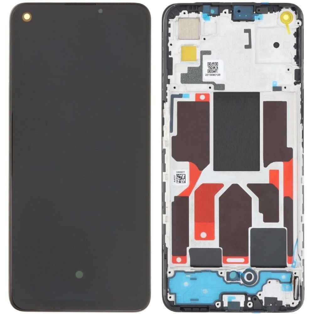 Дисплей для Realme GT Master RMX3363 RMX3360, Oppo Reno 5 5G с рамкой черный Amoled Оригинал Китай 30265 фото