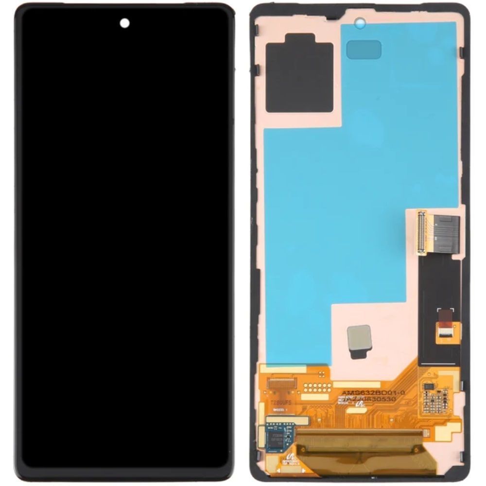 Дисплей для Google Pixel 7 Pro с рамкой черный, OLED Хайкопия 29665 фото