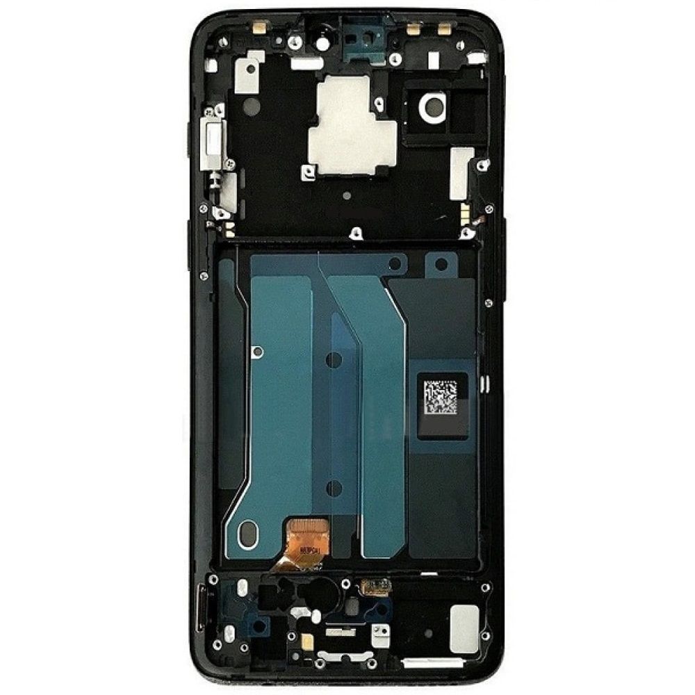 Дисплей для OnePlus 6 A6003, A6003 с рамкой черный, Midnight Black TFT 31091 фото