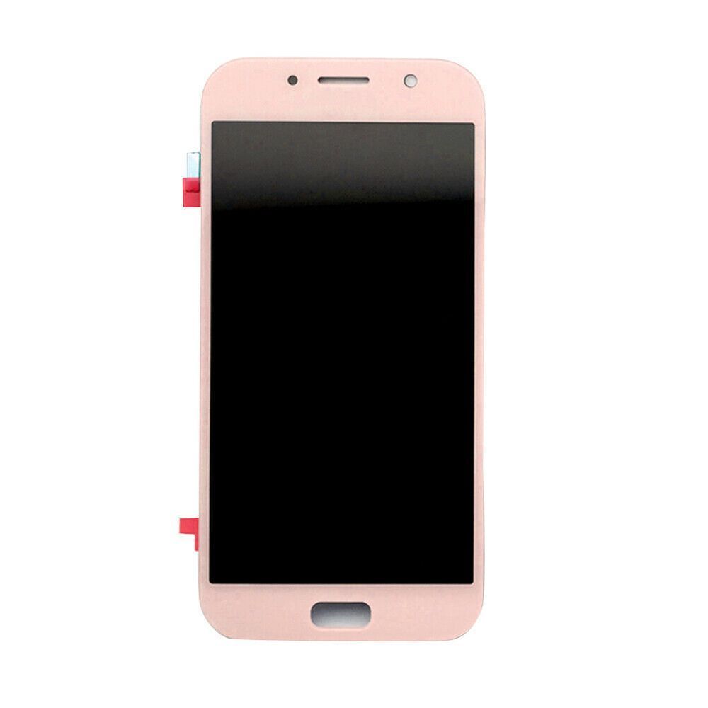 Дисплей для Samsung A720 Galaxy A7 (2017) розовый Peach Cloud, OLED 15495 фото