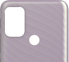 Задняя крышка для Motorola XT2127 Moto G10, XT2128 Moto G20 серебристая 03179 фото