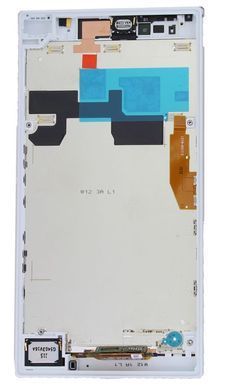 Дисплей Sony C6802, C6806, C6833 Xperia Z Ultra чорний з рамкою білого кольору Оригінал Китай 08753 фото