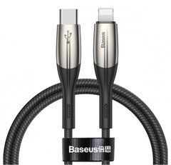 Кабель Baseus Horizontal Type-C to Lightning PD 18W (1 метр) (CATLSP-01) черный 20466 фото
