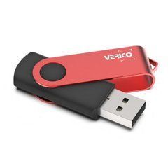Флеш память Verico USB 16Gb Flip красный 13590 фото