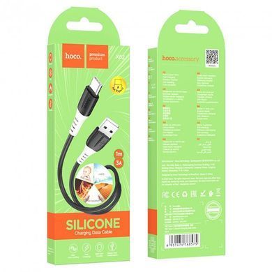 Кабель Hoco X82 USB to Type-C 3A 1 метр черный 30927 фото