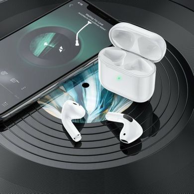 Беспроводные Bluetooth наушники Borofone BW02 Plus True wireless BT headset белые 27575 фото