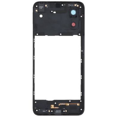 Рамка корпусу Motorola XT2345 Moto E13 черная, Cosmic Black со стеклом камеры 33817 фото