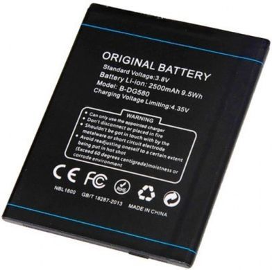 Аккумулятор Doogee DG580 Kissme, B-DG580 2500mAh 07202 фото