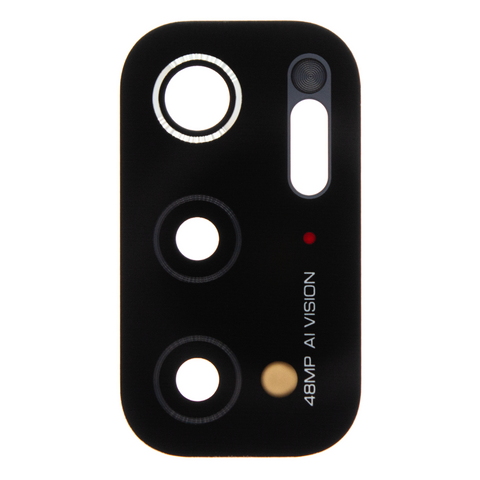 Скло камери для Xiaomi Poco M3 Pro 5G чорне 04886 фото