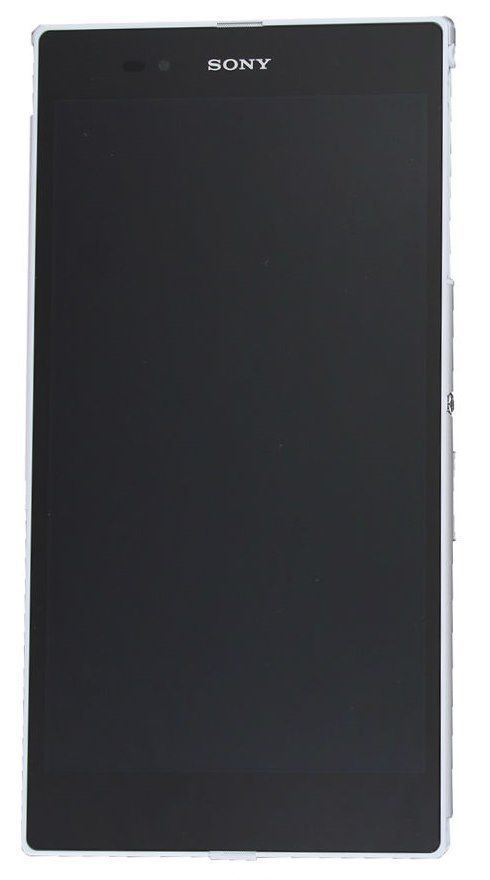Дисплей Sony C6802, C6806, C6833 Xperia Z Ultra черный и с рамкой белого цвета Оригинал Китай 08753 фото