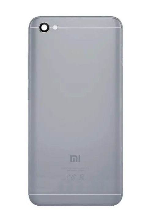 Задня кришка для Xiaomi Redmi 5A зі склом камери 2-sim сіра 06927 фото