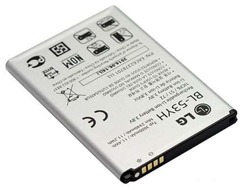 Аккумулятор LG BL-53YH для LG G3 D855, LG D690 G3 Stylus, LG F460 G3 Prime, LG G3 Screen 04109 фото