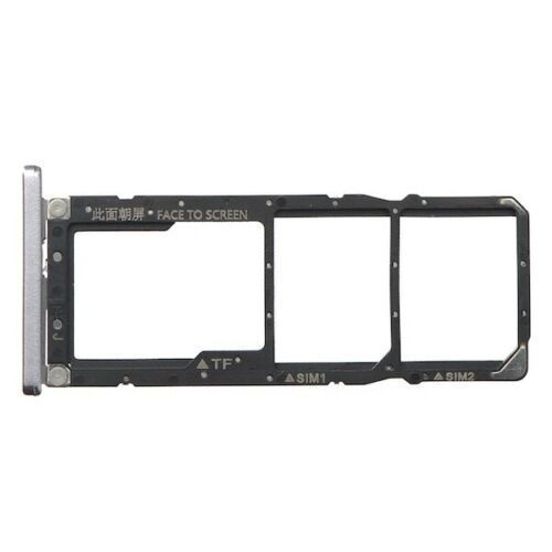 Держатель Sim-карты Xiaomi Redmi S2 серый, на две Sim-карты 24643 фото
