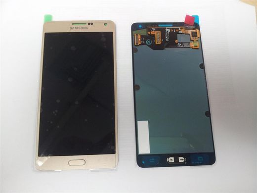 Дисплей для Samsung A710F Galaxy A7 2016, A710FD золотистий (GH97-18229A) Оригінал 07152 фото