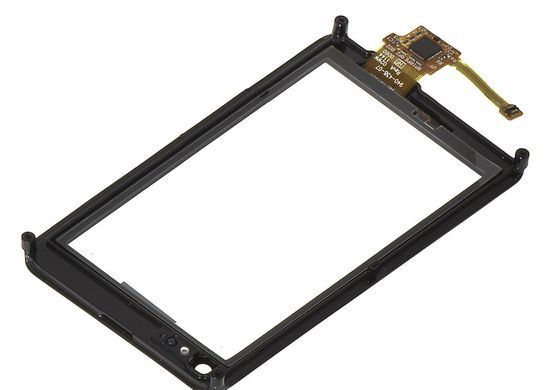 Сенсор (тачскрин) Nokia N8-00 и рамкой черный 01672 фото