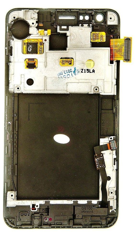 Дисплей для Samsung i9100 Galaxy S2 с рамкой белый 02523 фото