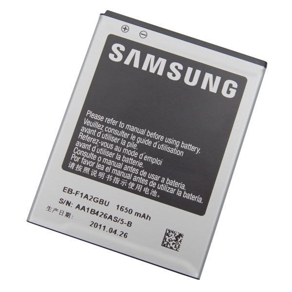 Аккумулятор Samsung EB-F1A2GBU для i9100 Galaxy S2 1650 mAh 05415 фото