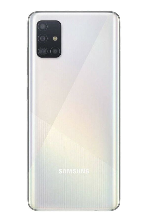 Задняя крышка для Samsung A515F Galaxy A51, белая, со стеклом камеры, Оригинал Китай 22847 фото
