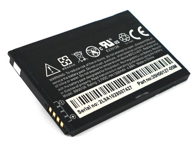 Аккумулятор HTC BB00100, 35H00127-07M для G6, G8, Legend, Wildfire, A3333, A6363, A6388, 1300mAh 07657 фото