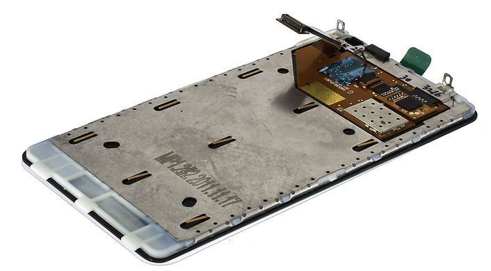 Дисплей для Nokia Lumia 800 с рамкой черный 01463 фото