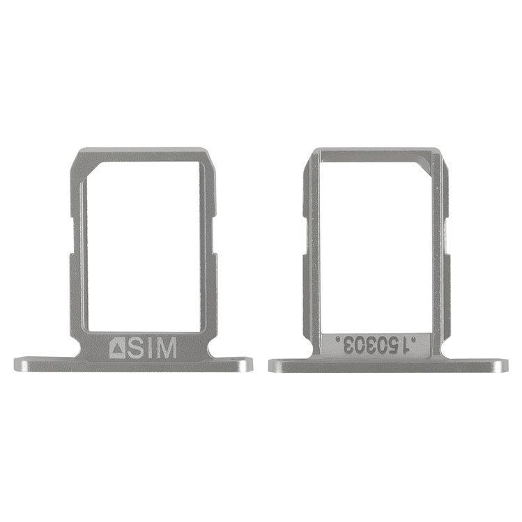 Держатель Sim-карты для Samsung G920F Galaxy S6 белый, на 1 Sim-карту 09141 фото