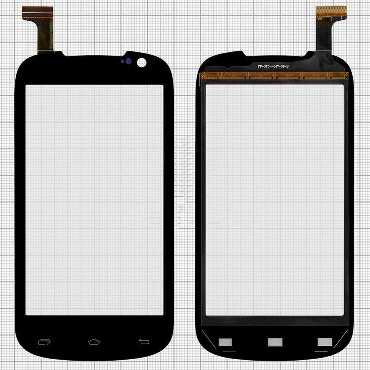 Сенсор (тачскрин) Gsmart Tuku T2 черный 12630 фото