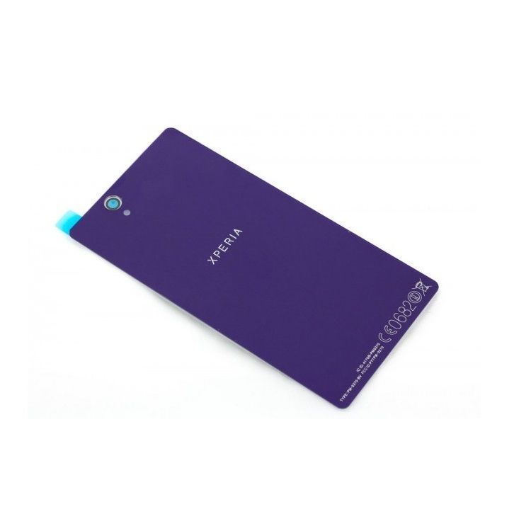 Задняя крышка для Sony C6602, C6603, C6606 Xperia Z фиолетовая, оригинал (Китай) 07770 фото