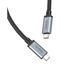 Мультимедійний кабель Hoco US05 Type-C to Type-C USB4 8K Thunderbolt3 PD 100W 2m black 29066 фото 4