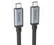 Мультимедійний кабель Hoco US05 Type-C to Type-C USB4 8K Thunderbolt3 PD 100W 2m black 29066 фото 3