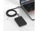 Мультимедійний кабель Hoco US05 Type-C to Type-C USB4 8K Thunderbolt3 PD 100W 2m black 29066 фото 6