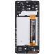 Дисплей для Samsung A135F Galaxy A13 4G, M135F Galaxy M13 с рамкой черный 27092 фото