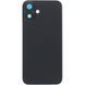 Задня кришка для Apple iPhone 16 Plus чорна, з рамкою, в комплекті скло камери, магнітне кільце 33513 фото 1