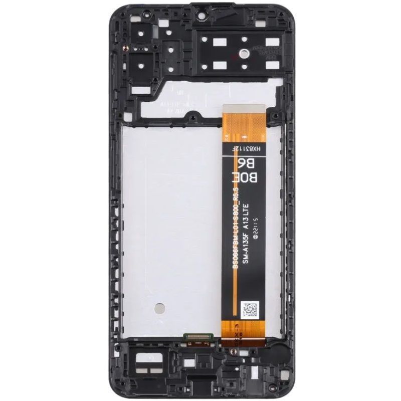 Дисплей для Samsung A135F Galaxy A13 4G, M135F Galaxy M13 с рамкой черный 27092 фото
