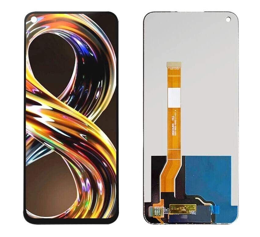 Дисплей для Realme 8i, Realme 9i, Narzo 50 4G, Oppo A96 4G черный Оригинал Китай 29515 фото