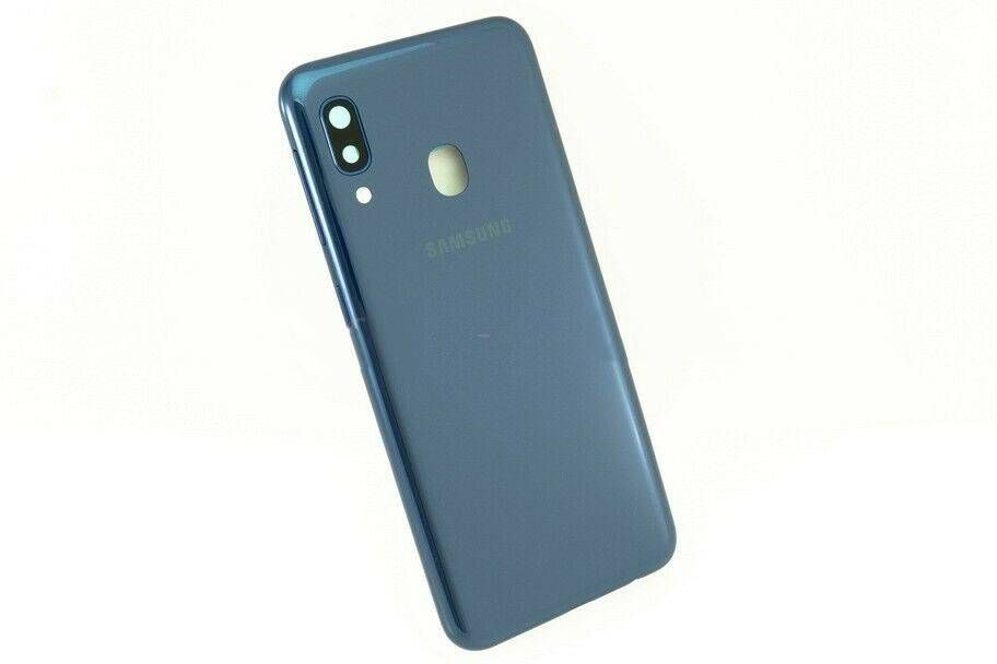 Задня кришка для Samsung A202 Galaxy A20e 2019 синя 17317 фото