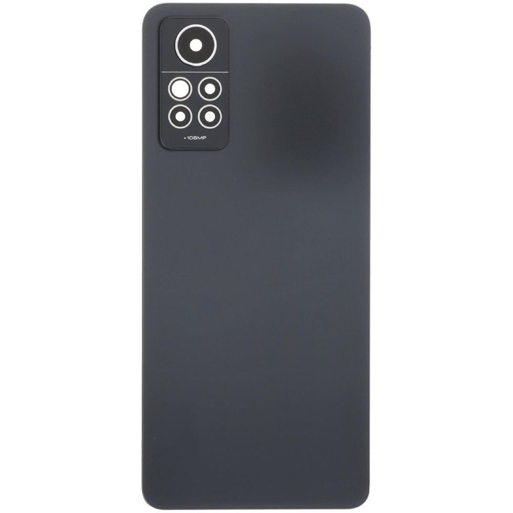 Задня кришка для Xiaomi Redmi Note 12 Pro 4G чорна зі склом камери 31041 фото