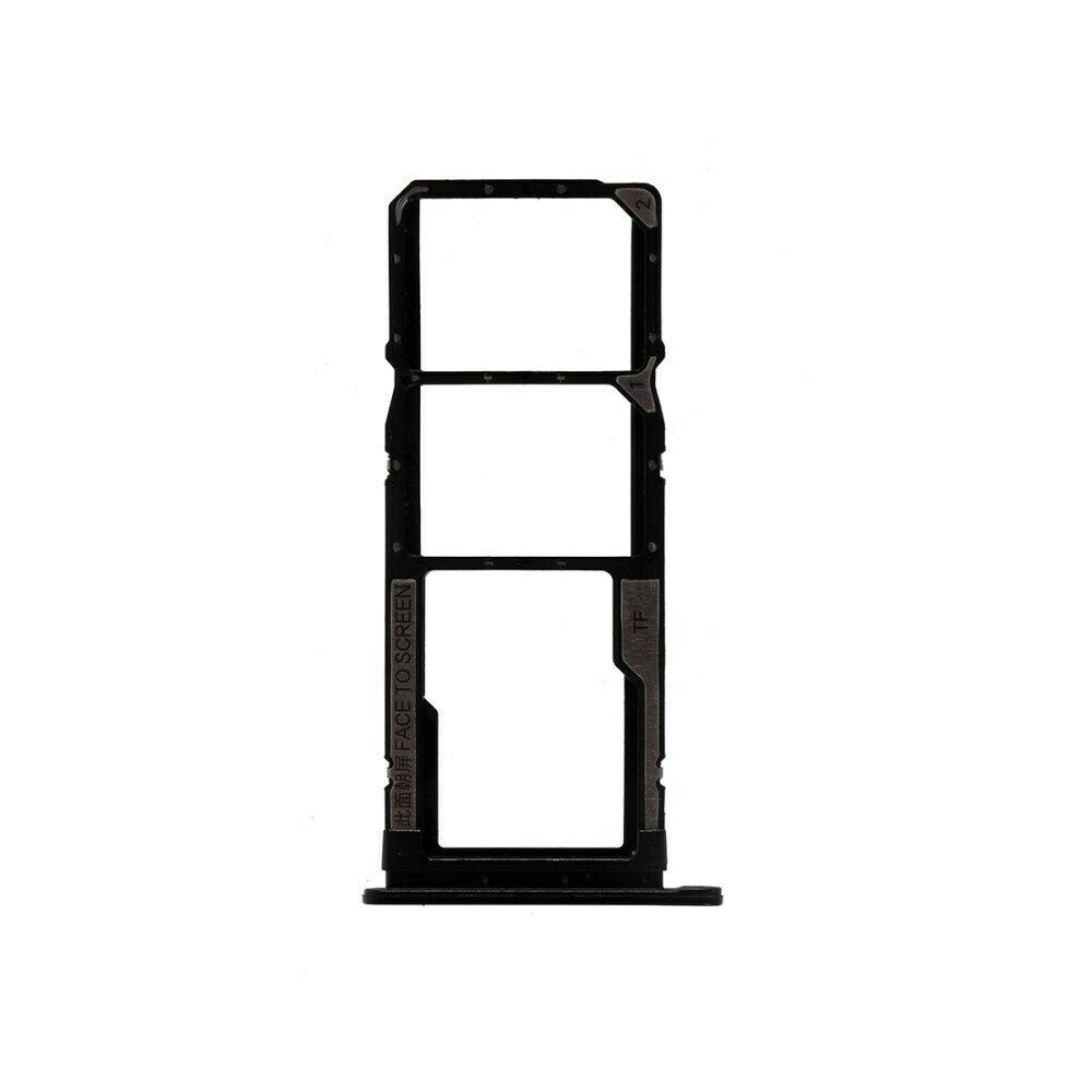 Держатель Sim-карты и карты памяти Xiaomi Redmi 7 черный 16149 фото