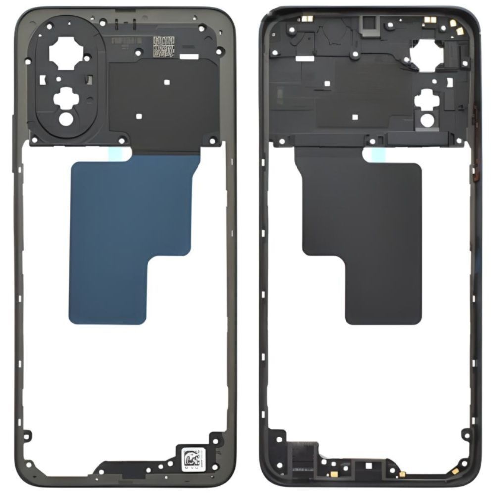 Рамка корпусу Oppo A18 CPH2591, A38 CPH2579 черная, Glowing Black 33815 фото