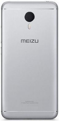 Задняя крышка Meizu M3 Note (L681H) серая 12805 фото