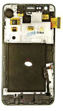 Дисплей для Samsung i9100 Galaxy S2 з рамкою чорний 02524 фото